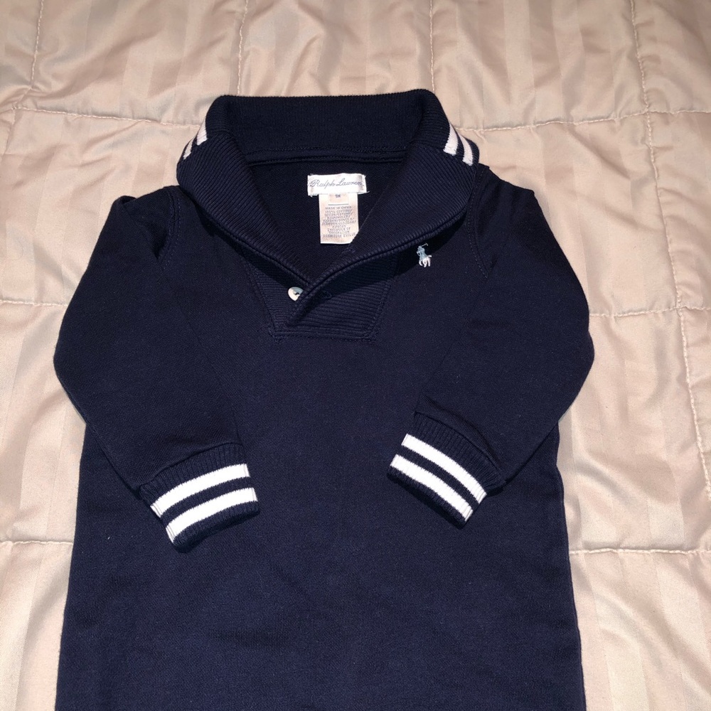Polo Ralph Lauren Cotton-Blend-Fleece Coverall